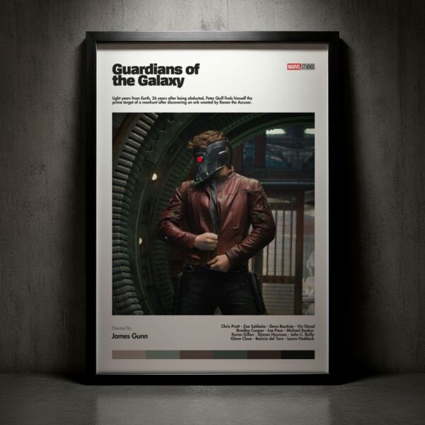 Cuadro Guardians of the Galaxy (Guardianes de la galaxia) Modelo 03