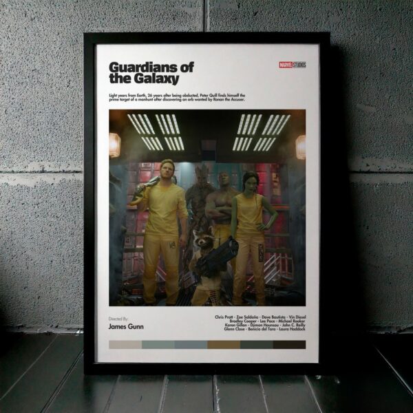 Cuadro Guardians of the Galaxy (Guardianes de la galaxia) Modelo 02