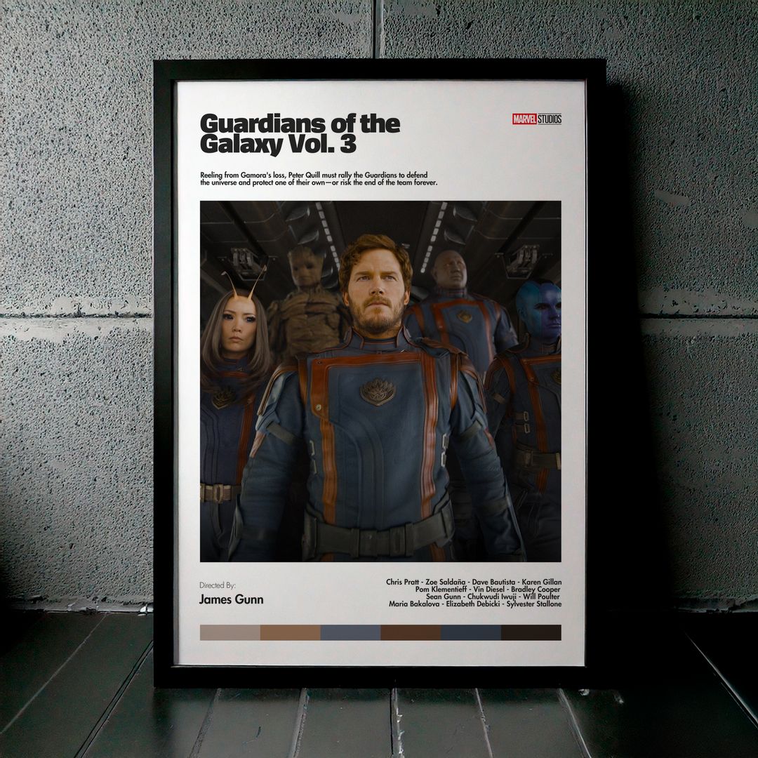 Cuadro Guardians of the Galaxy Vol. 3 (Guardianes de la Galaxia volumen 3) Modelo 01