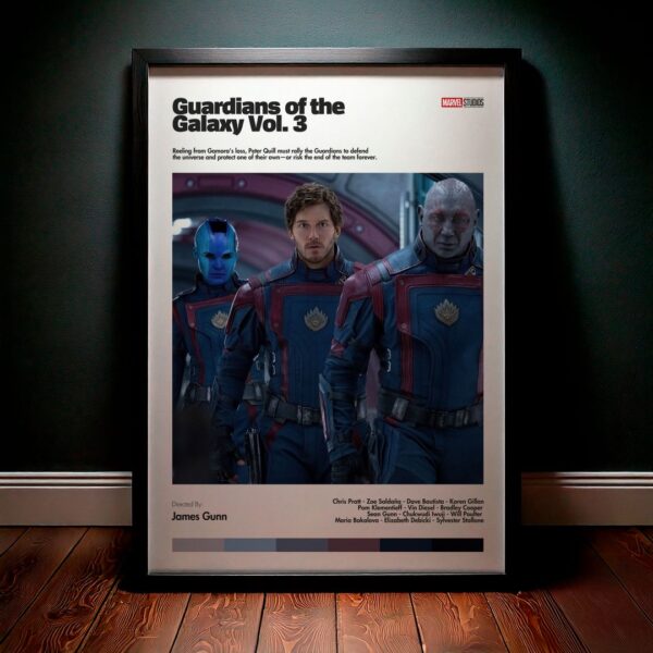 Cuadro Guardians of the Galaxy Vol. 3 (Guardianes de la Galaxia volumen 3) Modelo 04