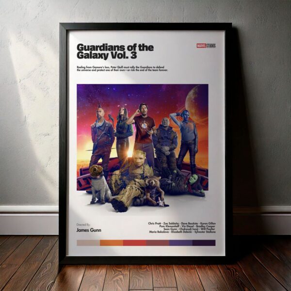 Cuadro Guardians of the Galaxy Vol. 3 (Guardianes de la Galaxia volumen 3) Modelo 05