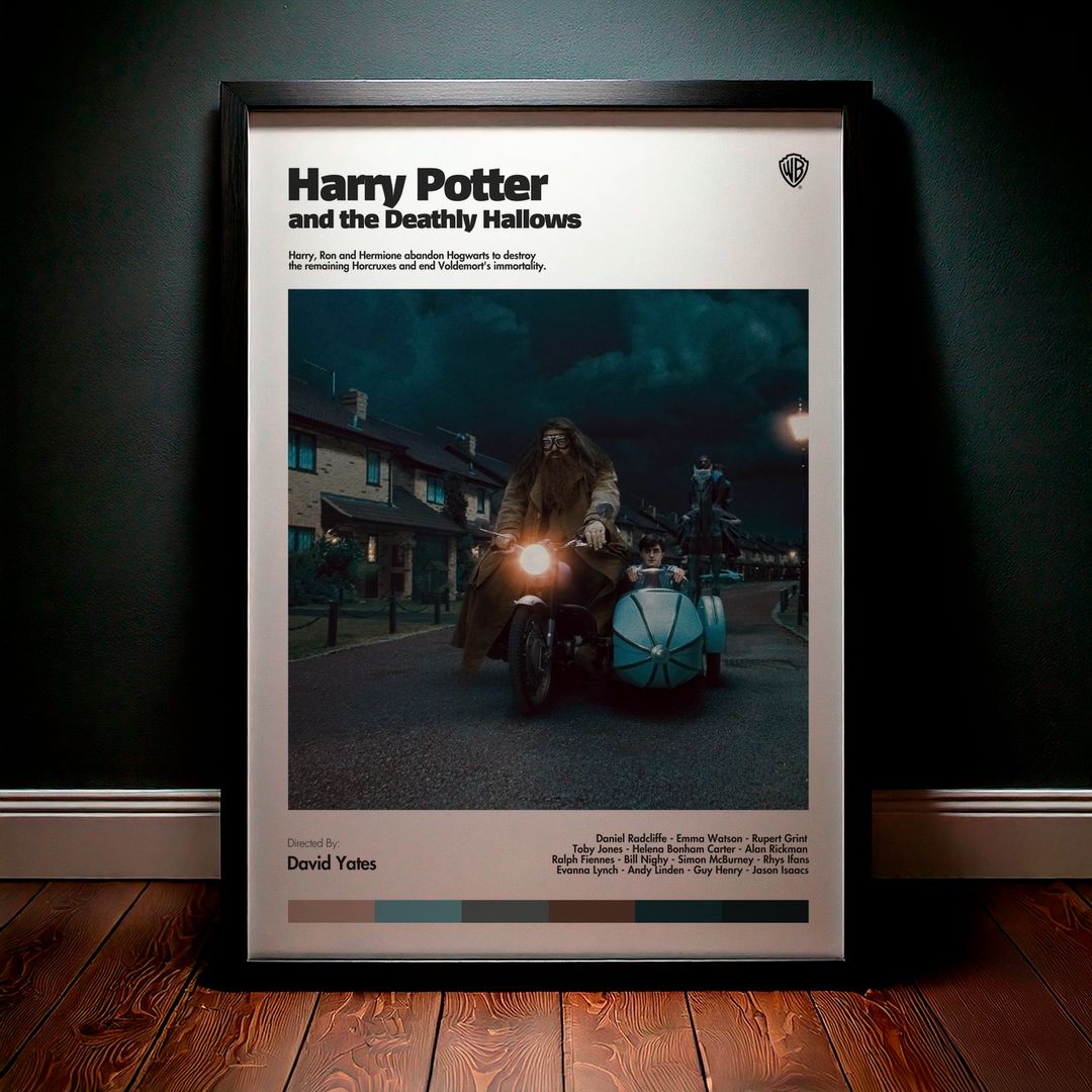 Cuadro Harry Potter and the Deathly Hallows (Harry Potter y las reliquias de la muerte) Modelo 03