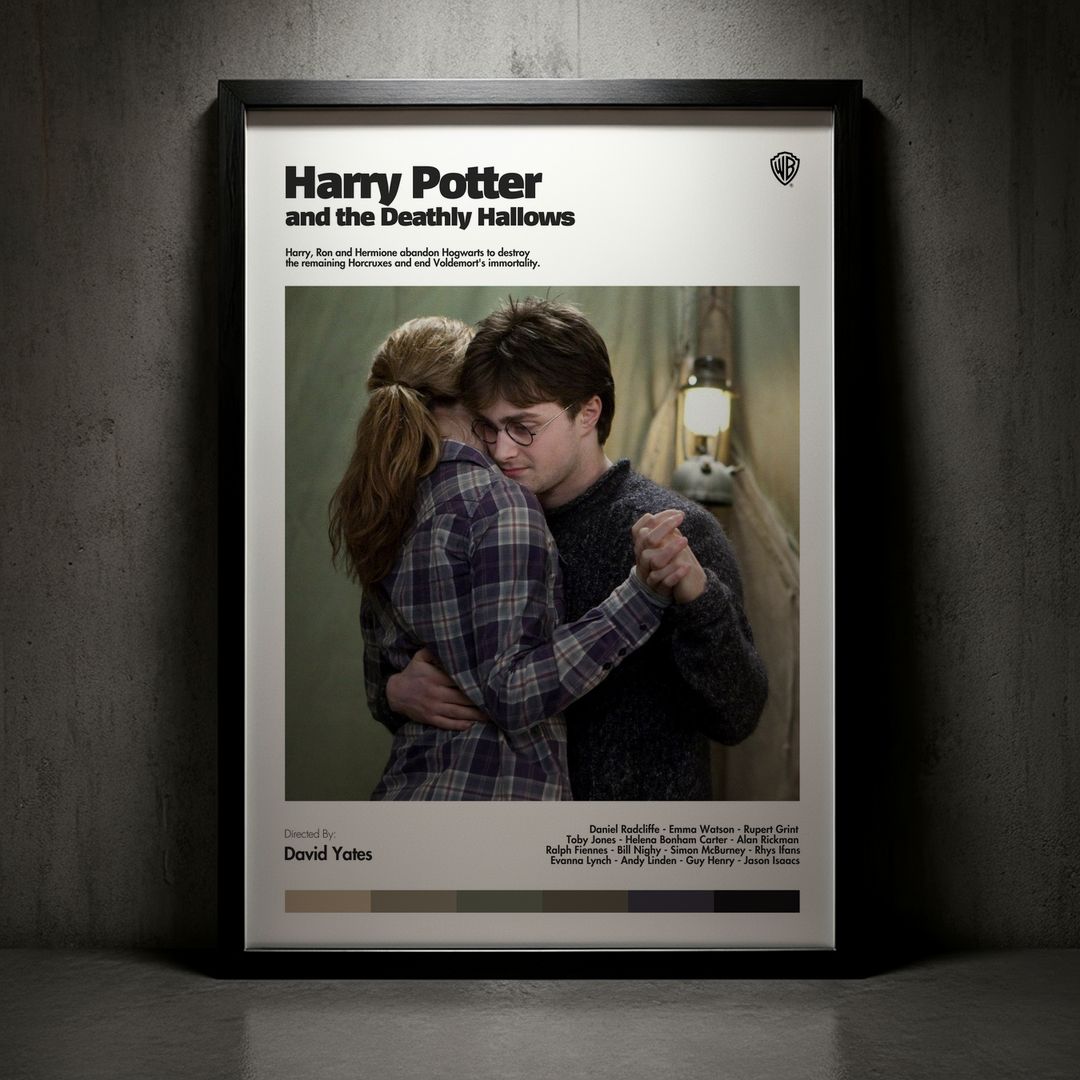 Cuadro Harry Potter and the Deathly Hallows (Harry Potter y las reliquias de la muerte) Modelo 04