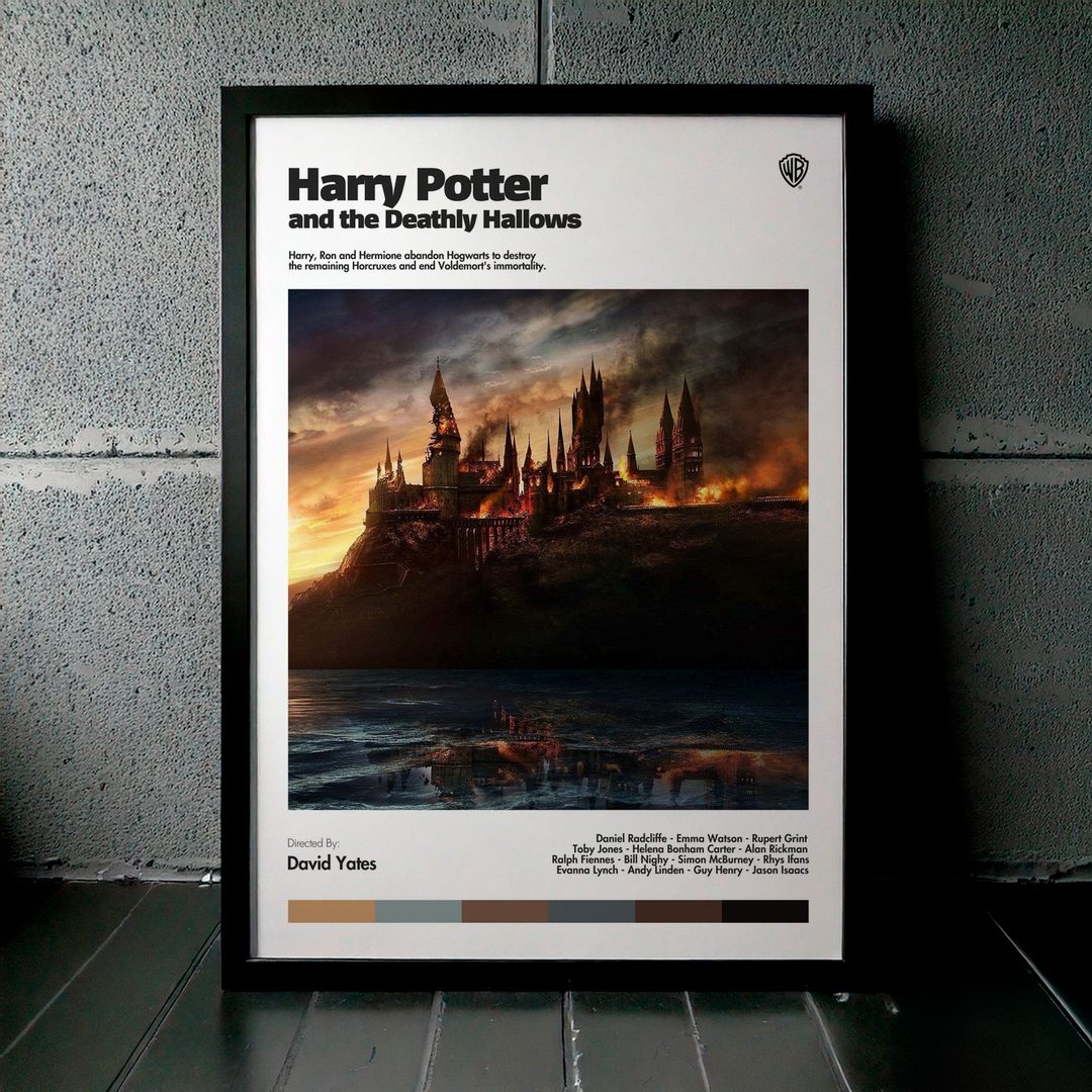 Cuadro Harry Potter and the Deathly Hallows (Harry Potter y las reliquias de la muerte) Modelo 06