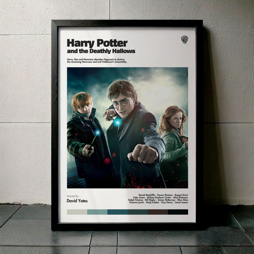 Cuadro Harry Potter and the Deathly Hallows (Harry Potter y las reliquias de la muerte) Modelo 01