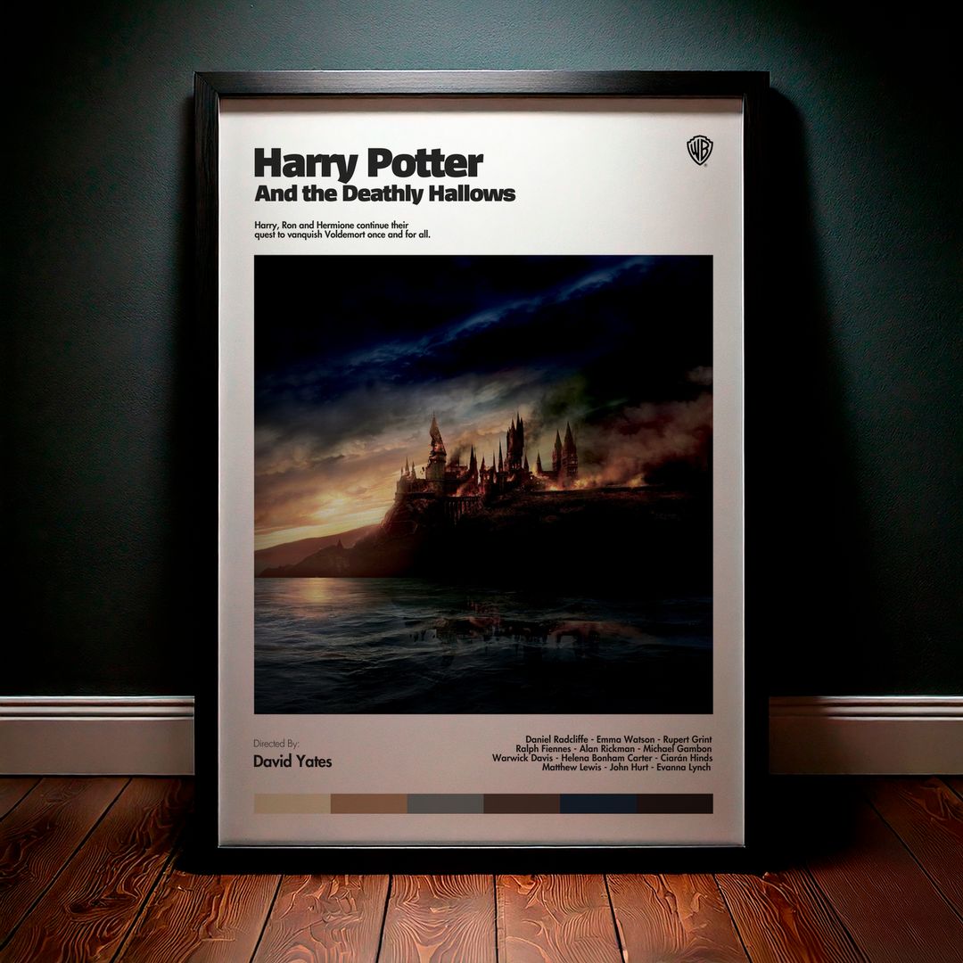 Cuadro Harry Potter and the Deathly Hallows (Harry Potter y las reliquias de la muerte) Modelo 09