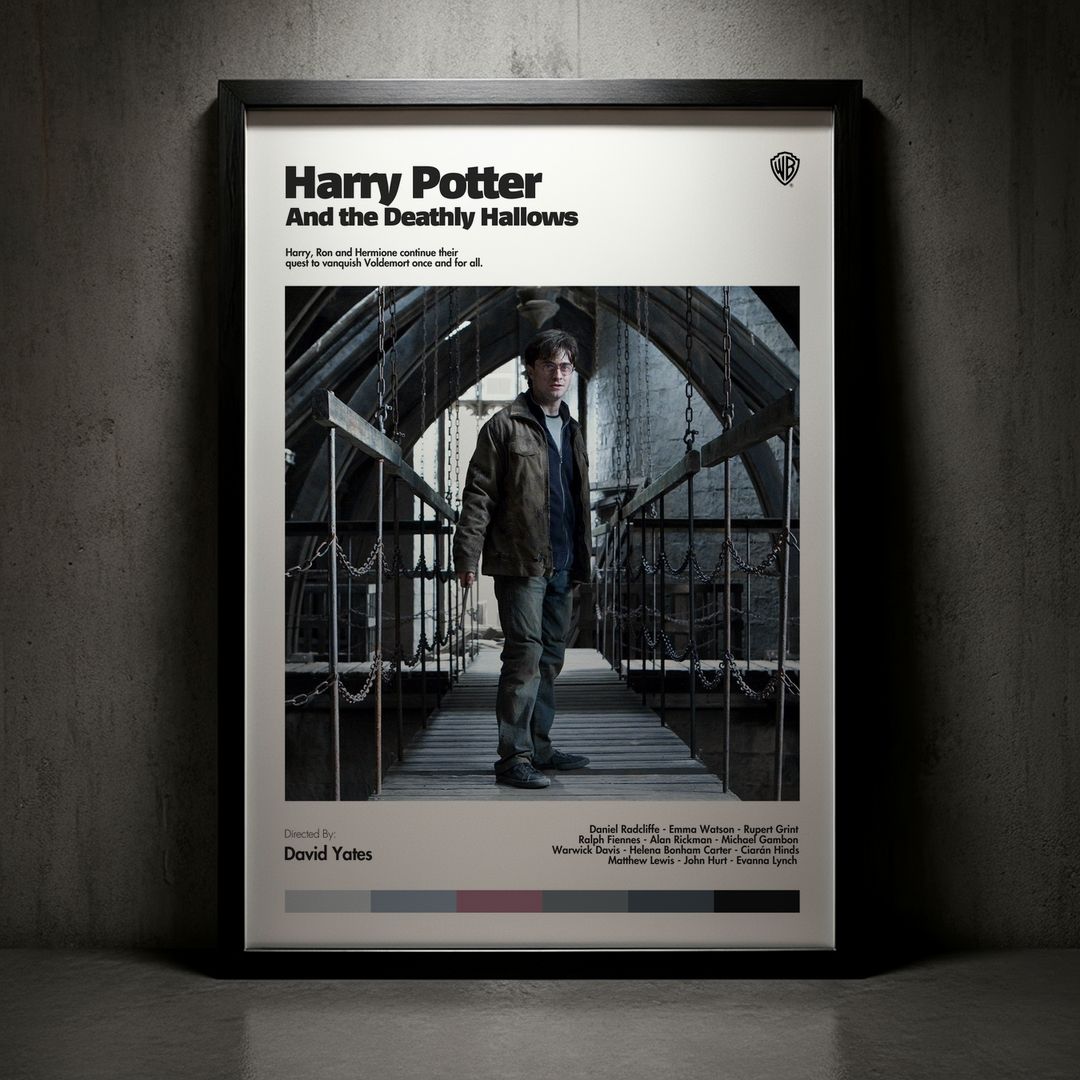 Cuadro Harry Potter and the Deathly Hallows (Harry Potter y las reliquias de la muerte) Modelo 11