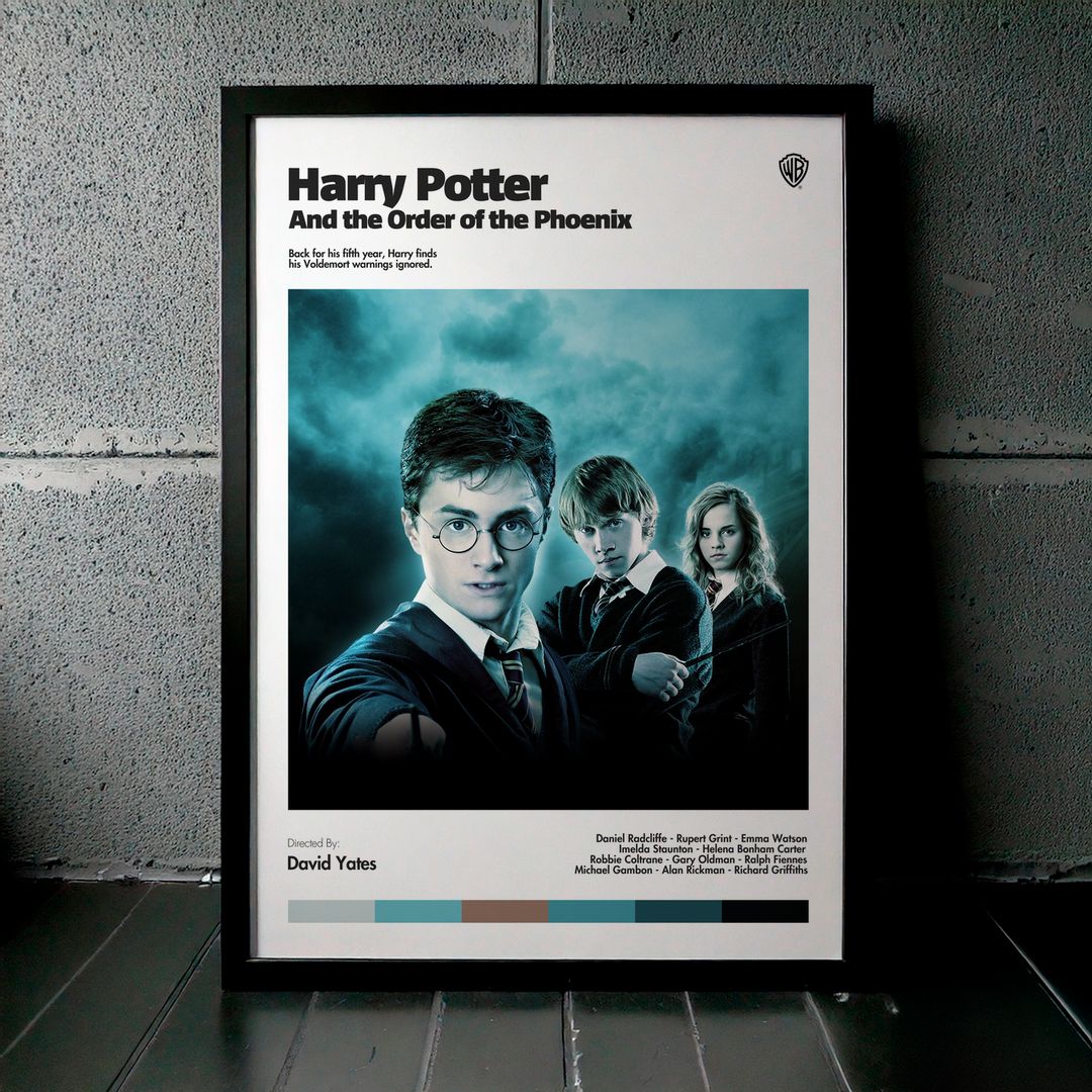 Cuadro Harry Potter and the Order of the Phoenix (Harry Potter y la orden del Fénix) Modelo 03
