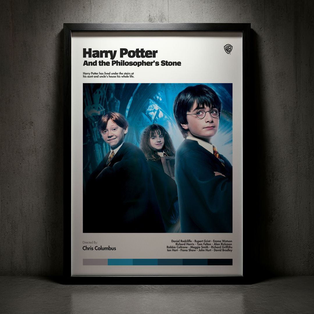 Cuadro Harry Potter and the Philosopher's Stone (Harry Potter y la piedra filosofal) Modelo 04