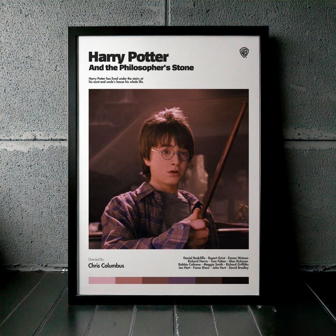 Cuadro Harry Potter and the Philosopher's Stone (Harry Potter y la piedra filosofal) Modelo 06