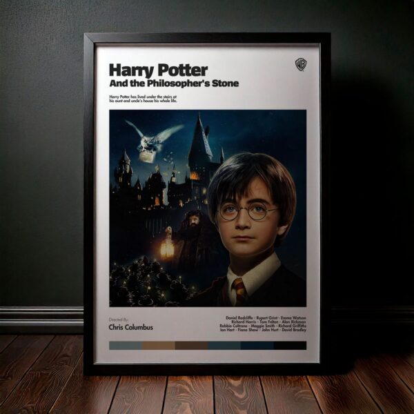 Cuadro Harry Potter and the Philosopher's Stone (Harry Potter y la piedra filosofal) Modelo 01
