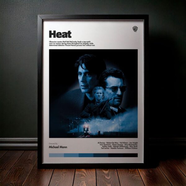 Cuadro Heat (Fuego contra Fuego) Modelo 01