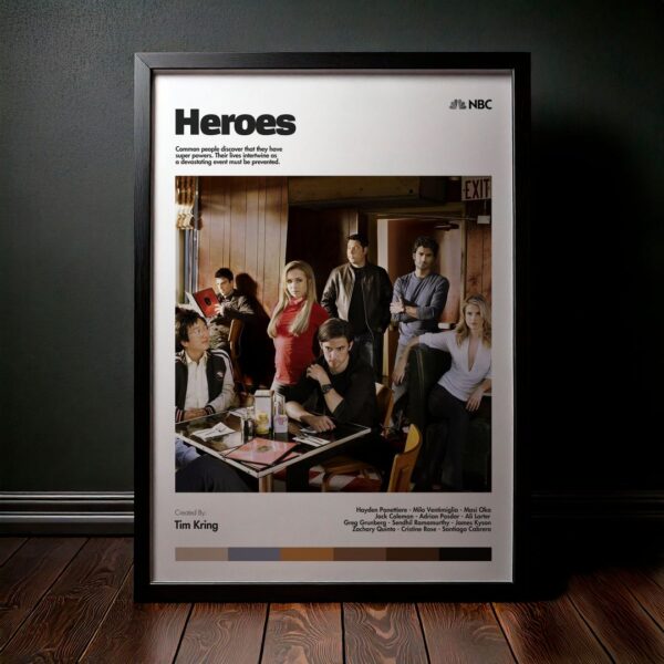 Cuadro Heroes (Héroes) Modelo 03