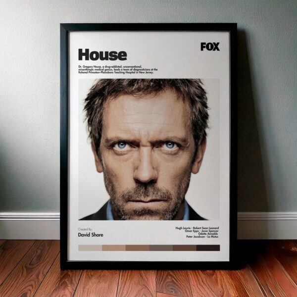 Cuadro House (Dr. House) Modelo 02