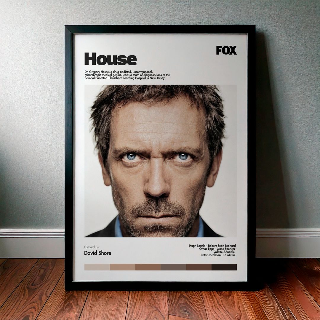 Cuadro House (Dr. House) Modelo 02