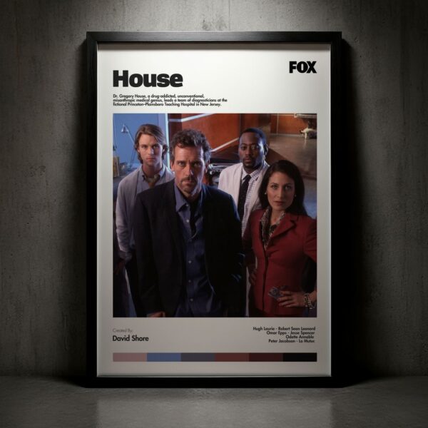 Cuadro House (Dr. House) Modelo 03