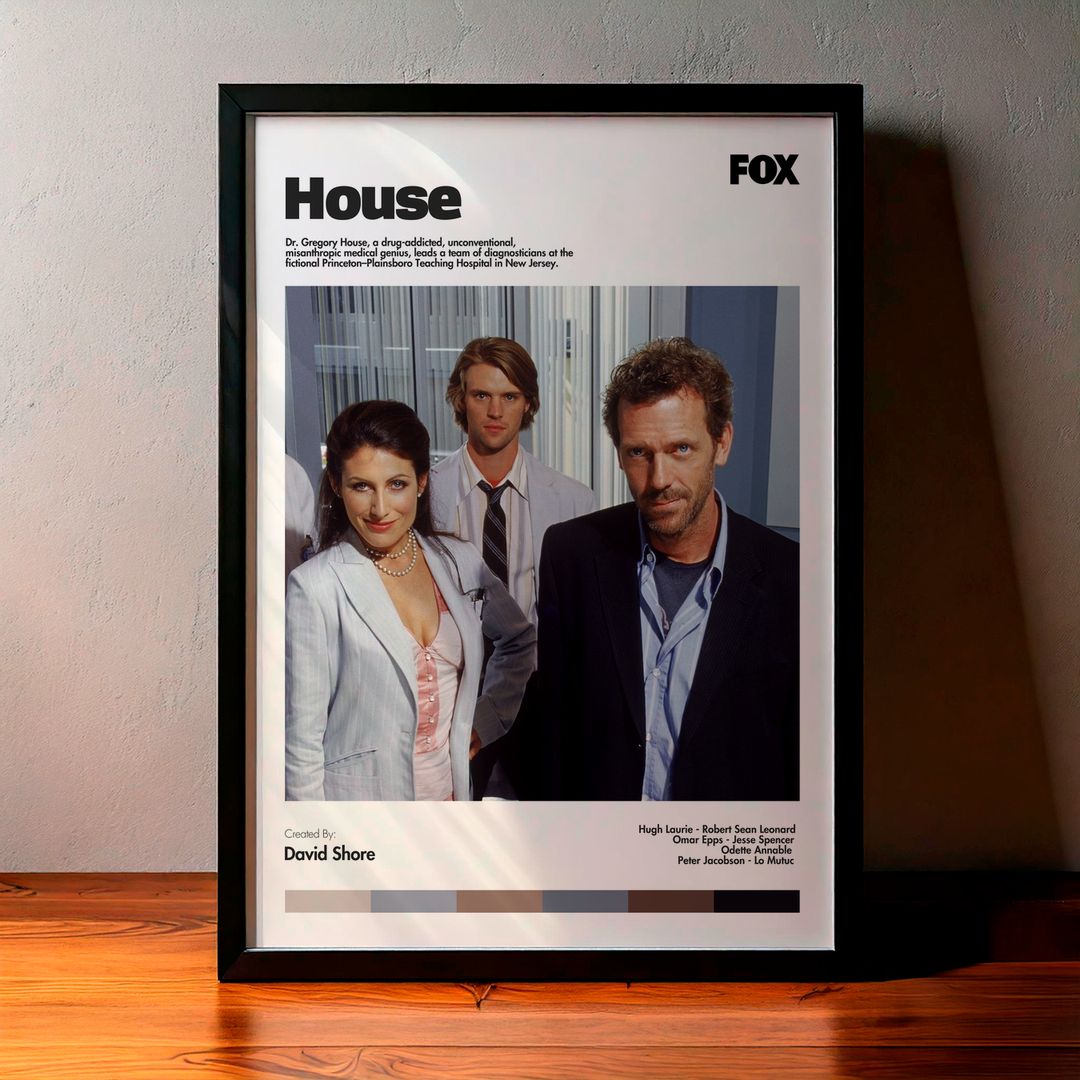 Cuadro House (Dr. House) Modelo 04