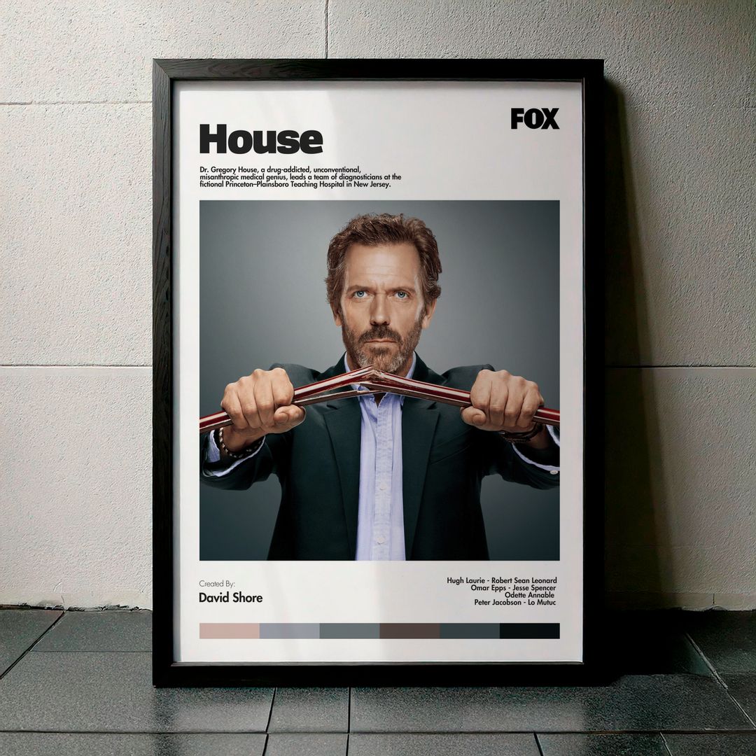 Cuadro House (Dr. House) Modelo 05
