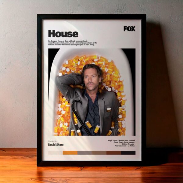 Cuadro House (Dr. House) Modelo 09