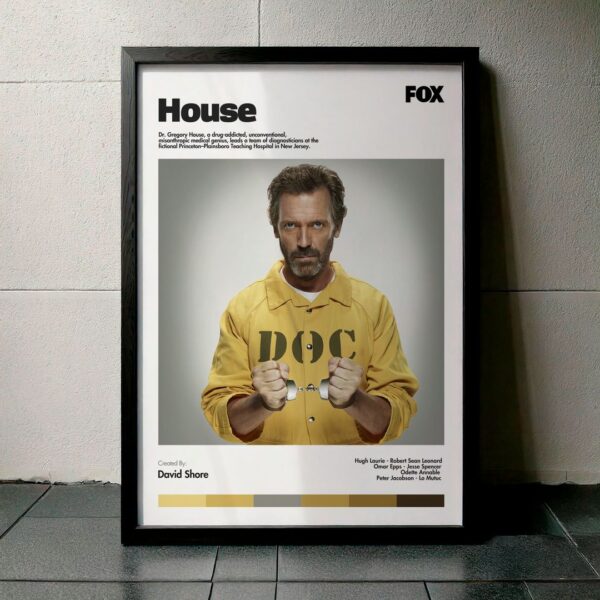 Cuadro House (Dr. House) Modelo 10