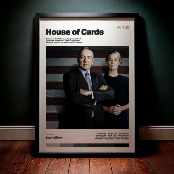 Cuadro House of Cards Modelo 03