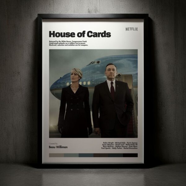 Cuadro House of Cards Modelo 04