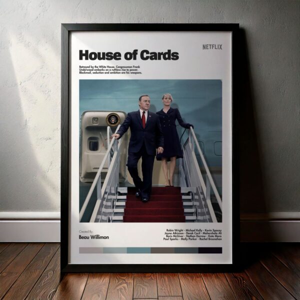 Cuadro House of Cards Modelo 05