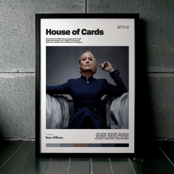 Cuadro House of Cards Modelo 06