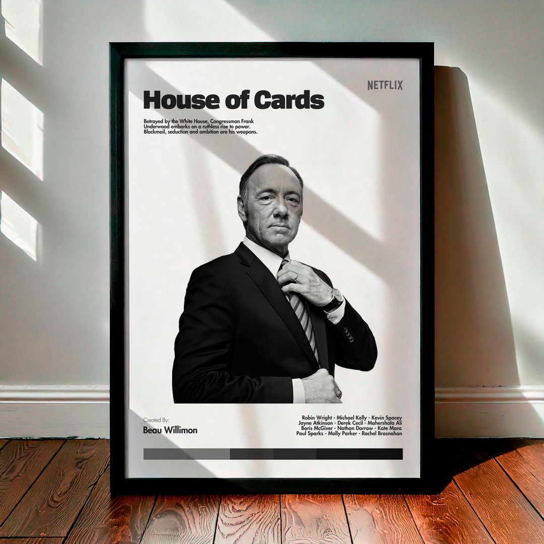 Cuadro House of Cards Modelo 07
