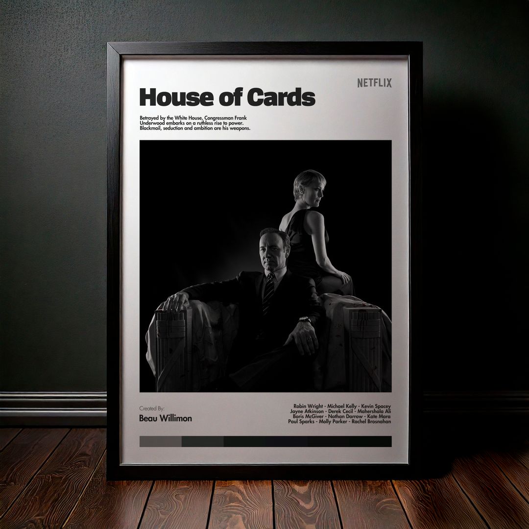 Cuadro House of Cards Modelo 08