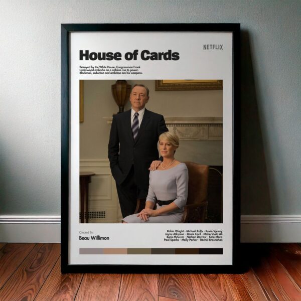 Cuadro House of Cards Modelo 02