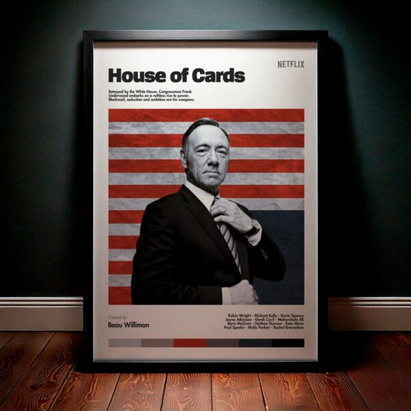 Cuadro House of Cards Modelo 01