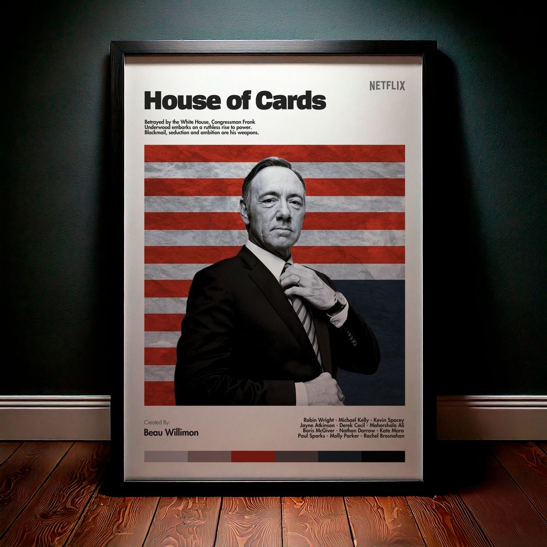 Cuadro House of Cards Modelo 01