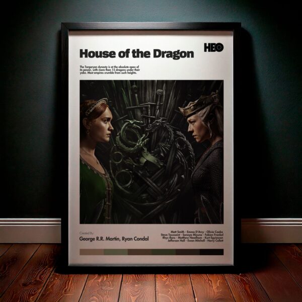 Cuadro House of the Dragon (La casa del dragón) Modelo 01