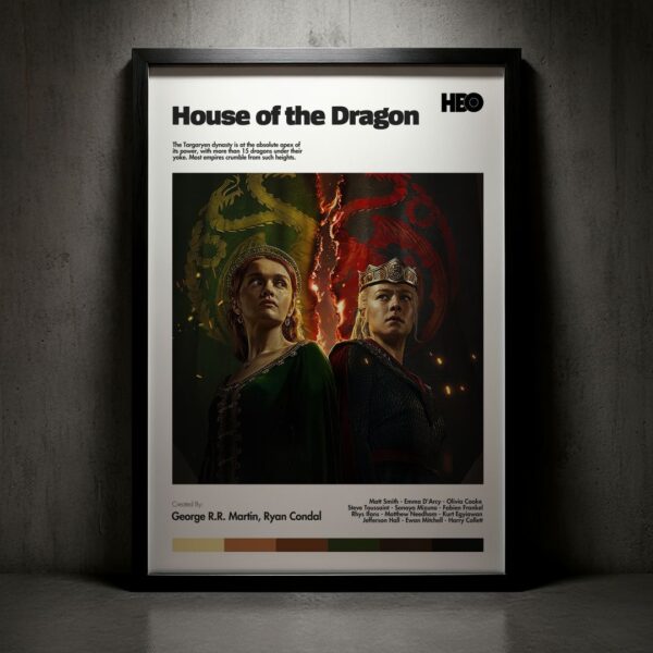 Cuadro House of the Dragon (La casa del dragón) Modelo 03
