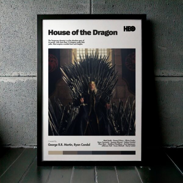 Cuadro House of the Dragon (La casa del dragón) Modelo 04