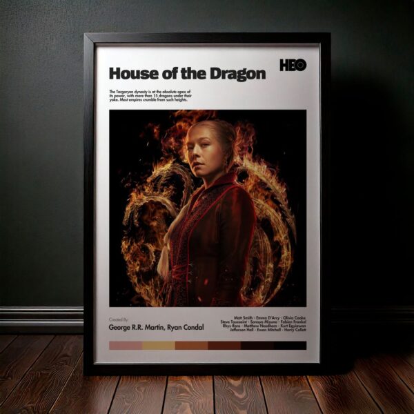 Cuadro House of the Dragon (La casa del dragón) Modelo 05
