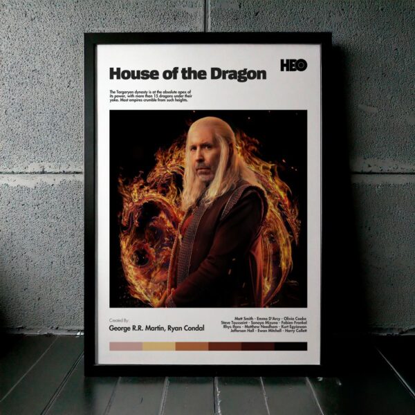 Cuadro House of the Dragon (La casa del dragón) Modelo 08