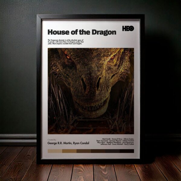 Cuadro House of the Dragon (La casa del dragón) Modelo 09