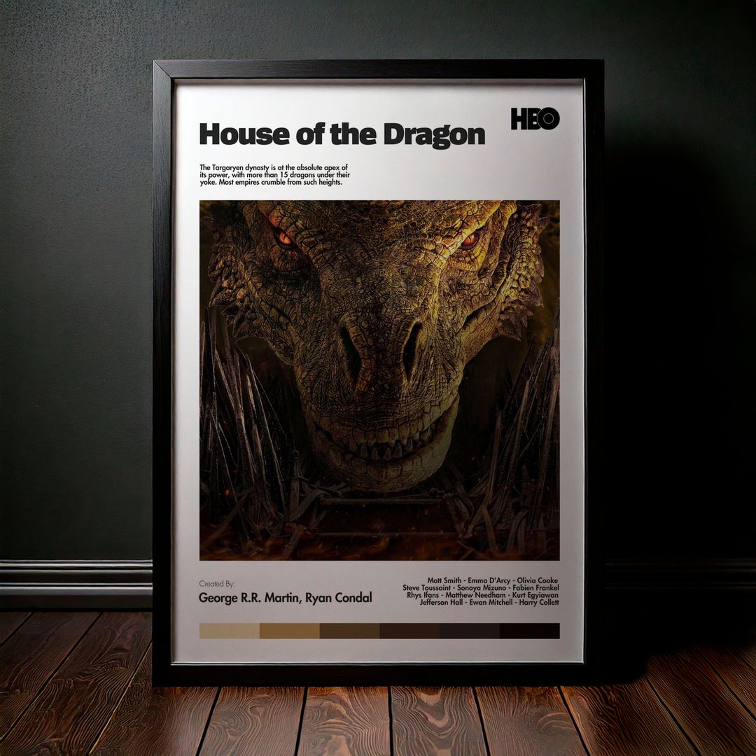 Cuadro House of the Dragon (La casa del dragón) Modelo 09