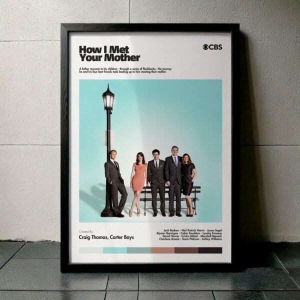 Cuadro How I Met Your Mother (Cómo conocí a tu madre) Modelo 03