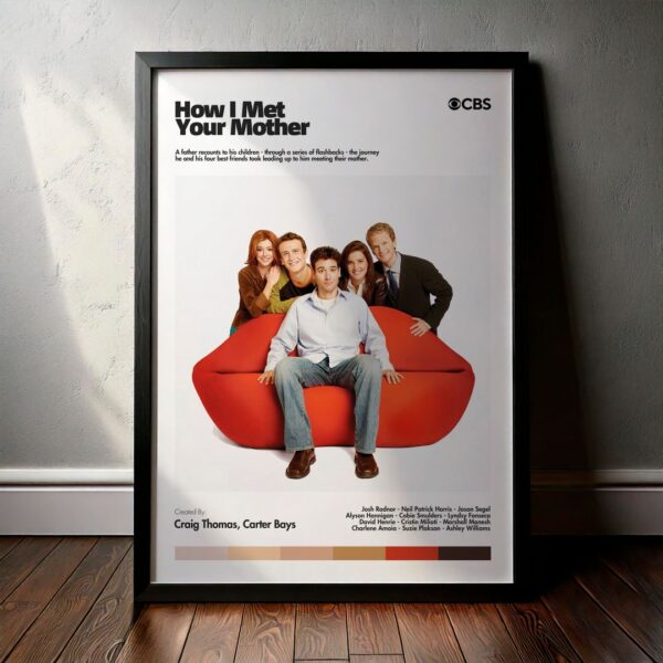 Cuadro How I Met Your Mother (Cómo conocí a tu madre) Modelo 02