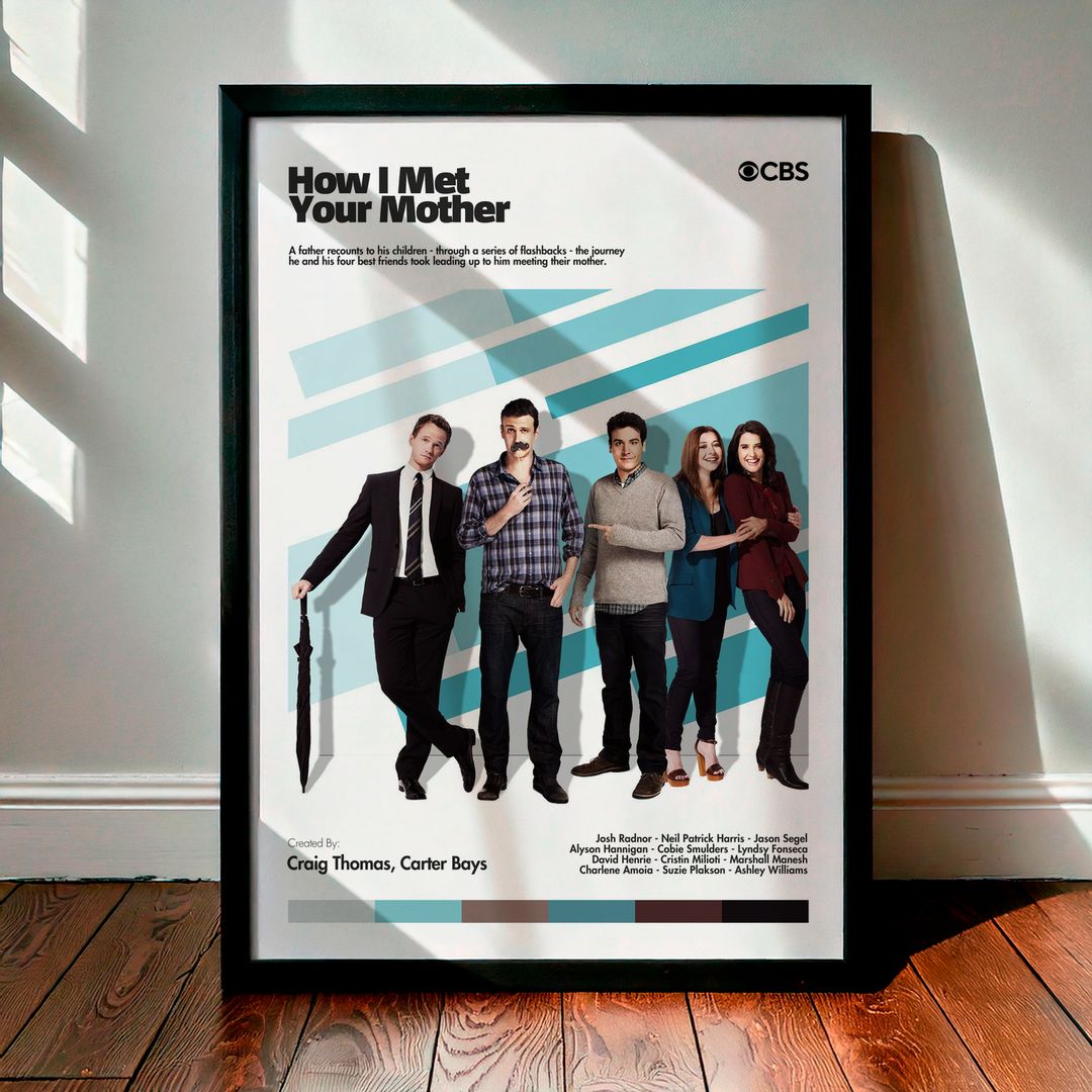 Cuadro How I Met Your Mother (Cómo conocí a tu madre) Modelo 01