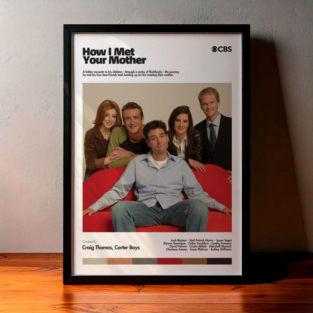 Cuadro How I Met Your Mother (Cómo conocí a tu madre) Modelo 05