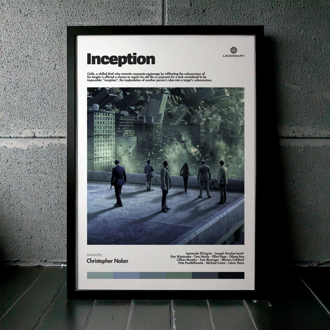 Cuadro Inception (El Origen) Modelo 02