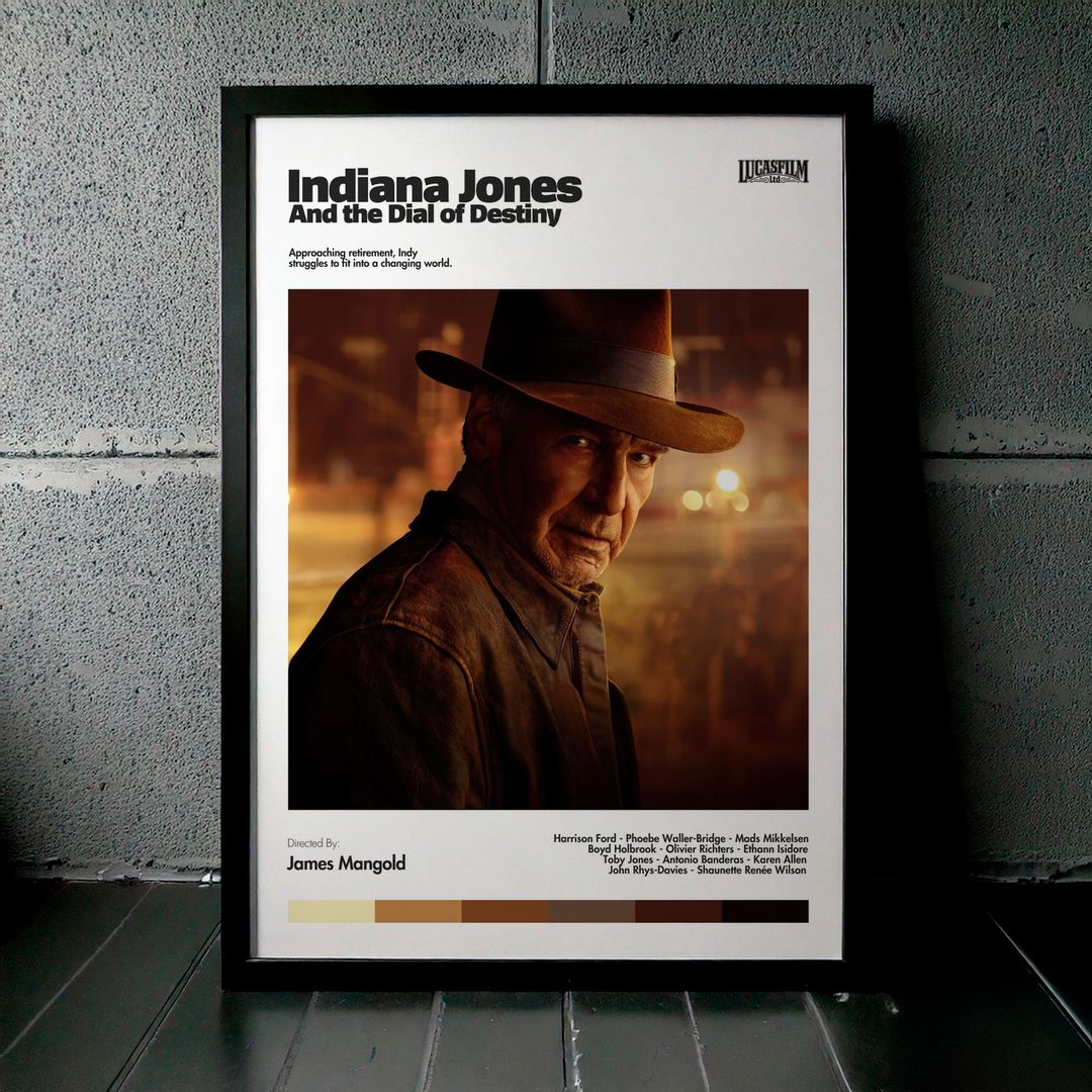 Cuadro Indiana Jones and the Dial of Destiny (Indiana Jones y el dial del destino) Modelo 07