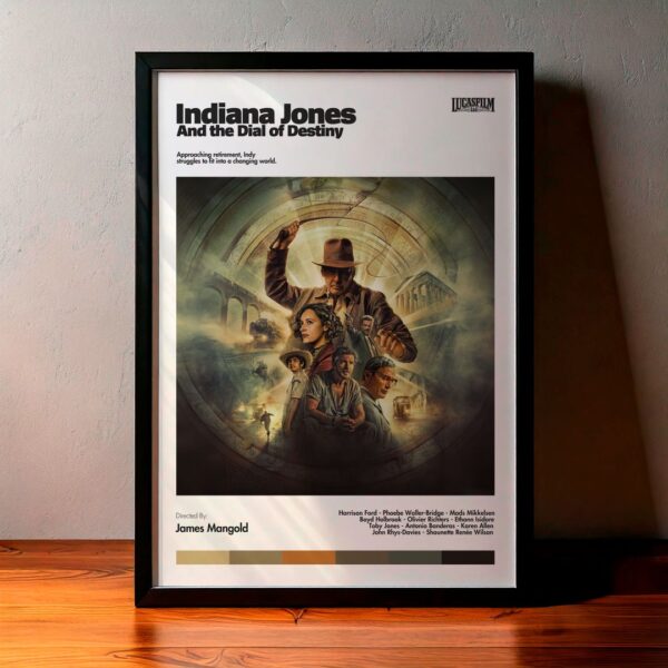 Cuadro Indiana Jones and the Dial of Destiny (Indiana Jones y el dial del destino) Modelo 01