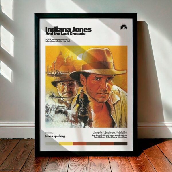 Cuadro Indiana Jones and the Last Crusade (Indiana Jones 3: La Última Cruzada) Modelo 01