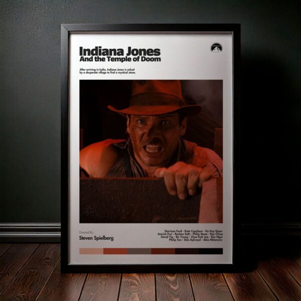 Cuadro Indiana Jones and the Temple of Doom (Indiana Jones 2: El Templo de la Perdición) Modelo 07
