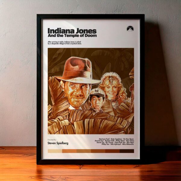 Cuadro Indiana Jones and the Temple of Doom (Indiana Jones 2: El Templo de la Perdición) Modelo 04